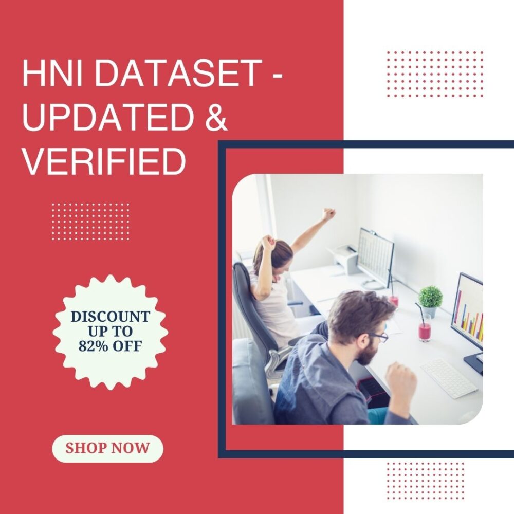 20 Lakh Hni database updated and verified offered by emarket zone at 1499
