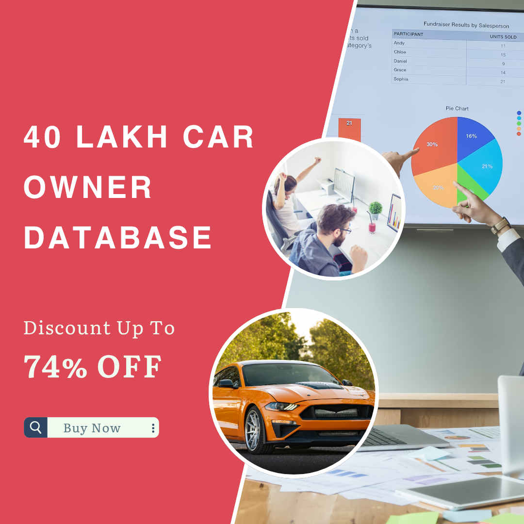 Emarket zone offers 40 lakh car owners database from PAN India