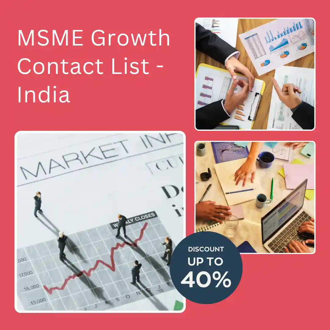 3 lakh+ MSME business contact list across India