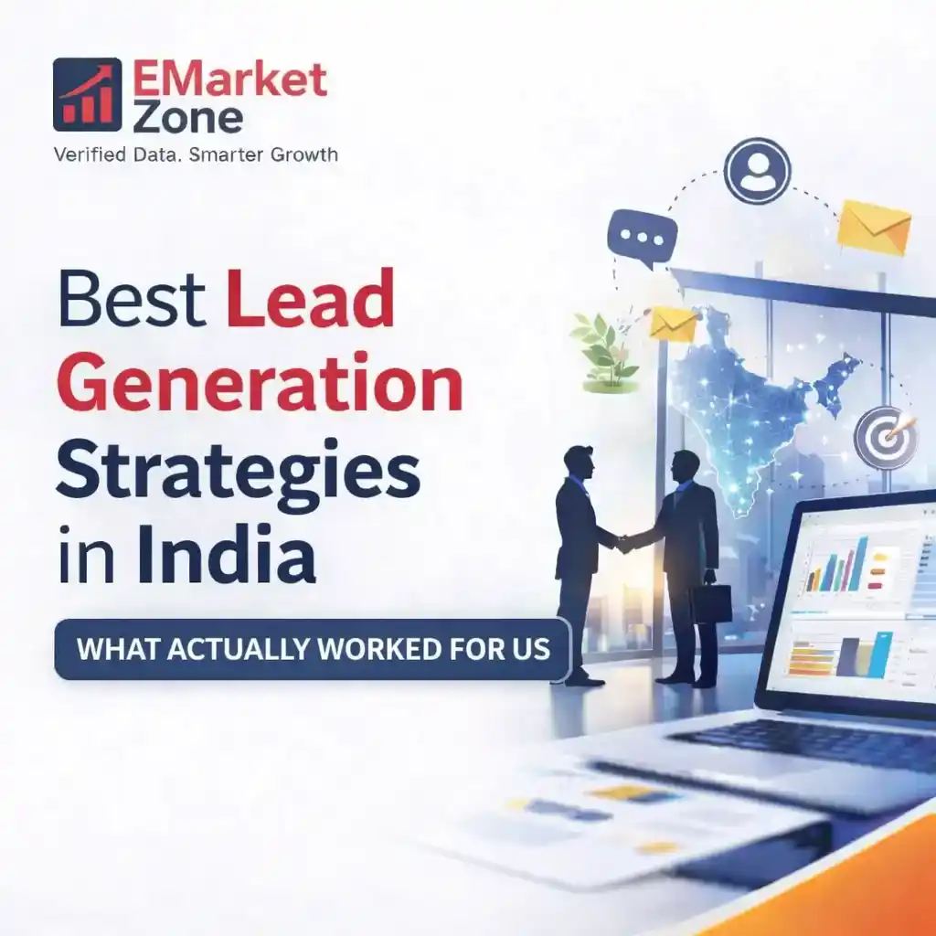 B2B lead generation strategies in India using structured data and targeted outreach