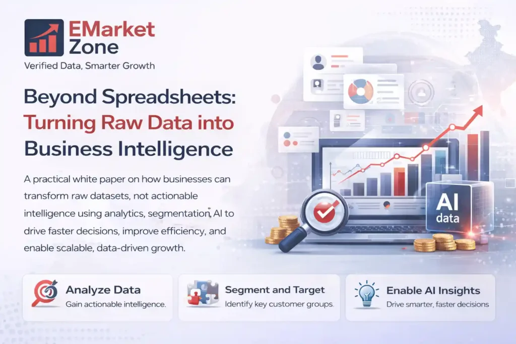 Beyond Spreadsheets - Turning Raw Data into Business Intelligence by Emarket zone
