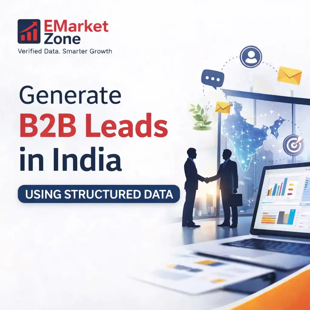 B2B lead generation in India using structured business data and targeted outreach