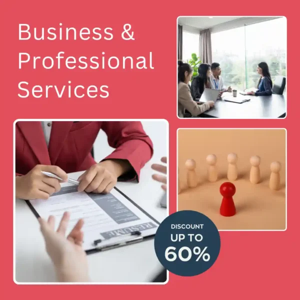 Business & Professional Services Database India with 33,000+ verified professional service providers, consulting firms, and business contacts.