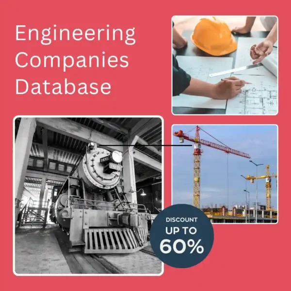 Engineering companies database India featuring verified engineering companies, manufacturers, industrial firms, and business contacts for B2B lead generation.