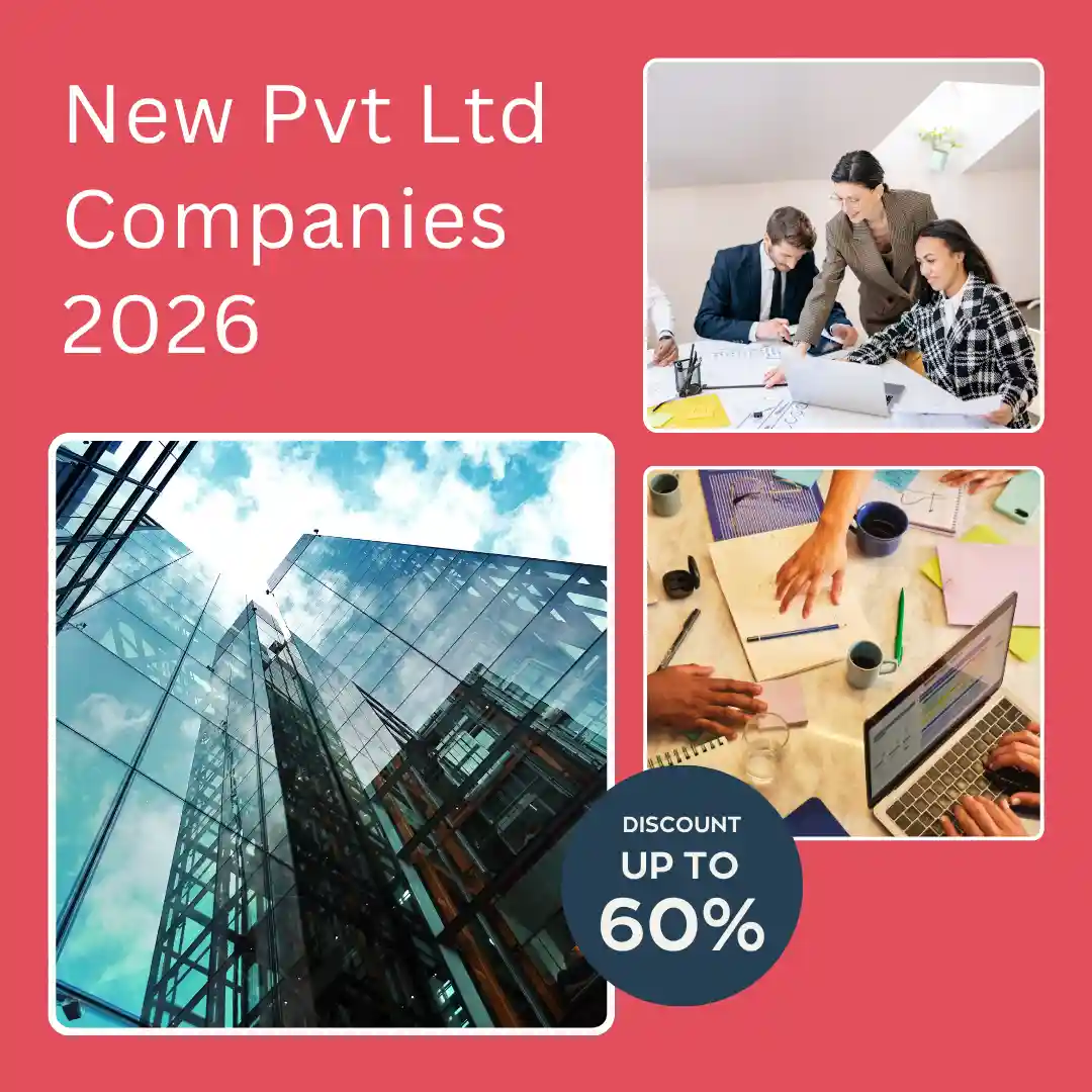Newly Registered Pvt Ltd Companies Database India 2026 with 1.10 lakh+ verified private limited companies and business contacts.